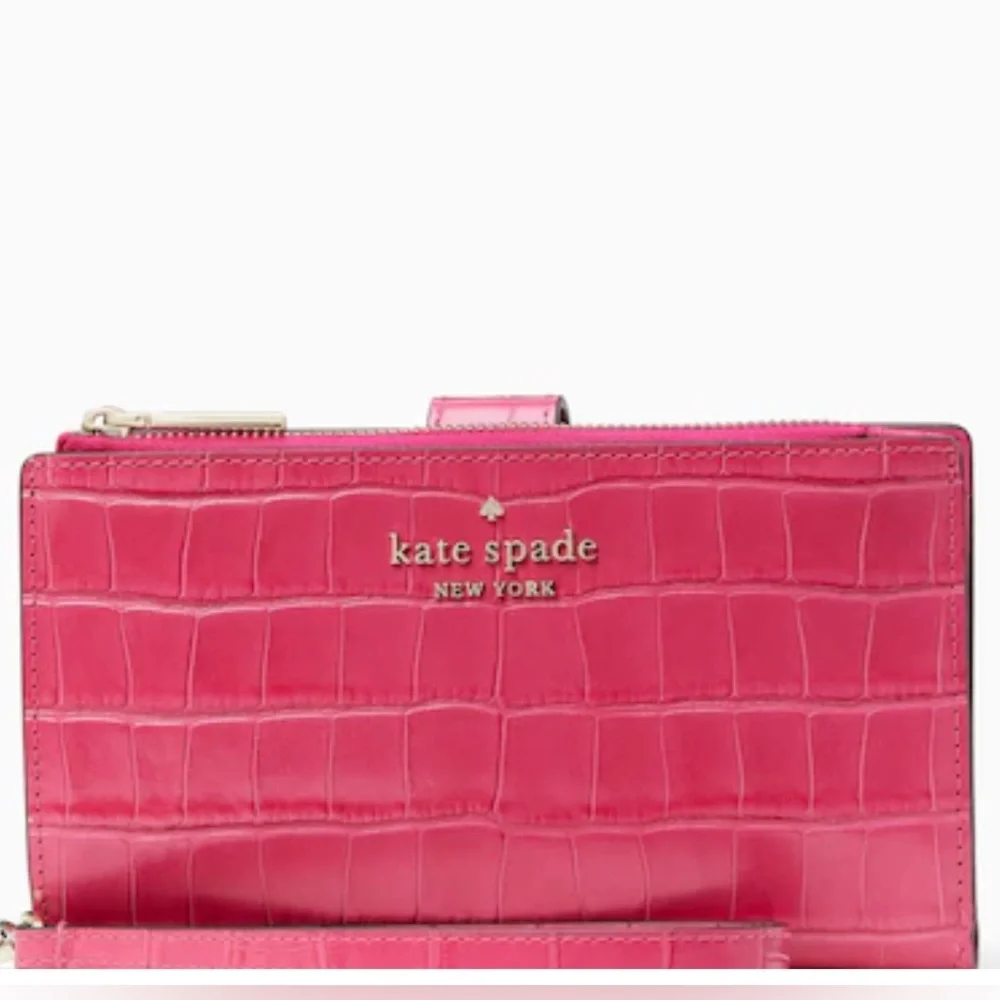 kate spade slim croc